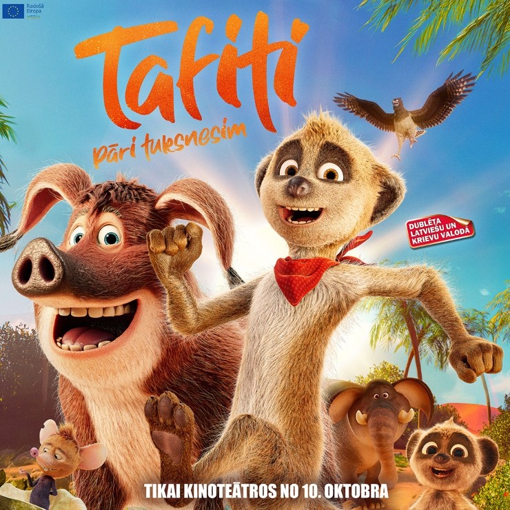 Izrādes "KINO/TAFITI - PĀRI TUKSNESIM" attels