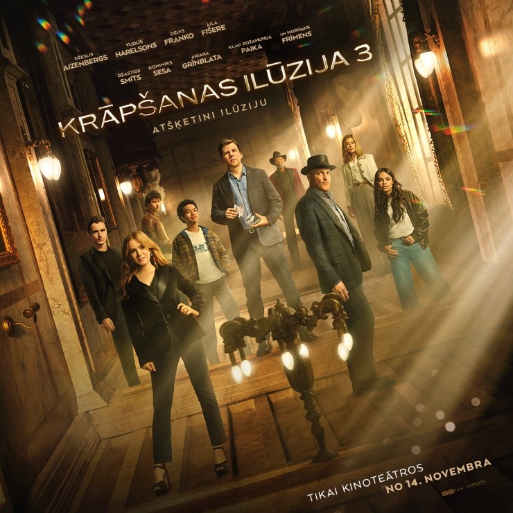 Izrādes "KINO/KRĀPŠANAS ILŪZIJA 3" attels