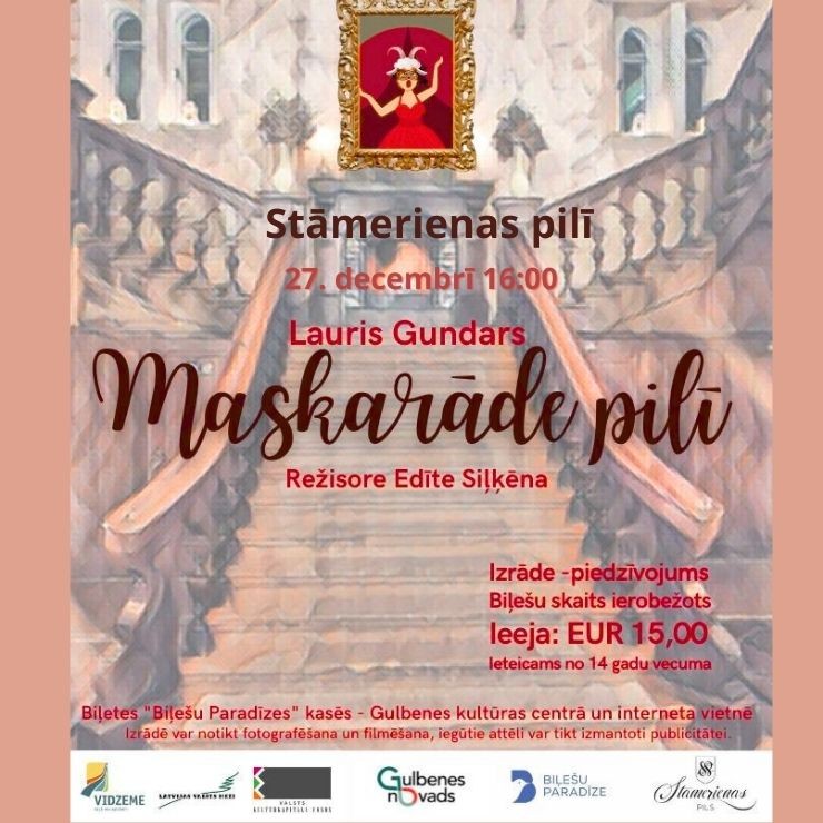 Izrādes "Izrāde “MASKARĀDE PILĪ”" attels
