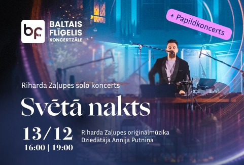 Izrādes "SVĒTĀ NAKTS | Riharda Zaļupes solo koncerts" attels