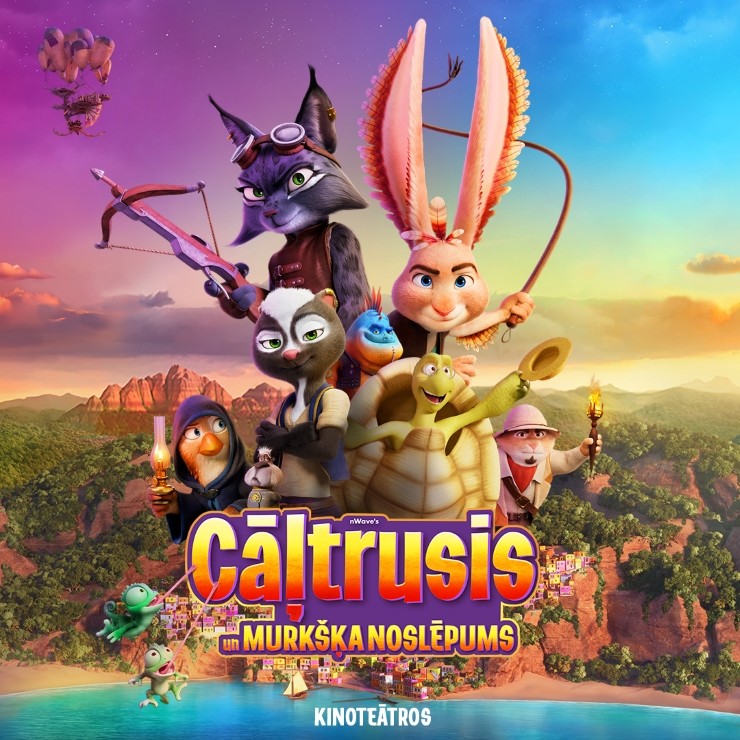 Izrādes "KINO/CĀĻTRUSIS UN MURKŠĶA NOSLĒPUMS" attels