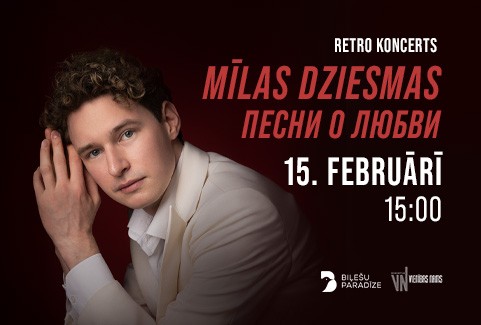 Image of the event "Dziesmas par mīlestību - Retro koncerts ar Ņikitu Osipovu"