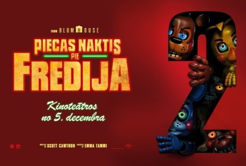 Izrādes "KINO/PIECAS NAKTIS PIE FREDIJA 2" attels
