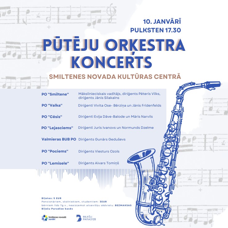 Izrādes "Pūtēju orķestra koncerts" attels