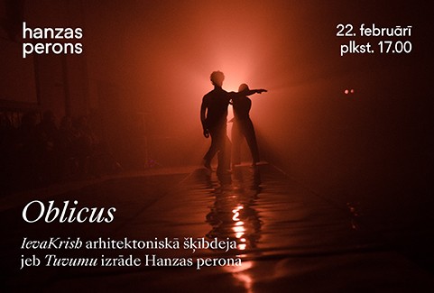 Image of the event "Oblicus. Dance performance at Hanzas Perons"