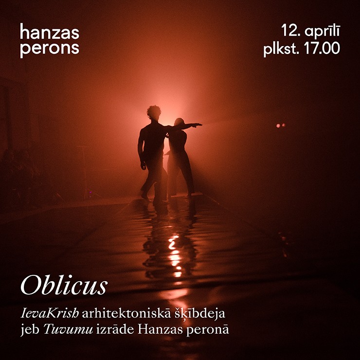 Image of the event "Oblicus. Dance performance at Hanzas Perons"