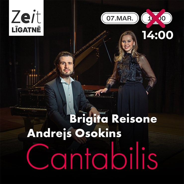 Izrādes "ANDREJS OSOKINS un BRIGITA REISONE | CANTABILIS" attels