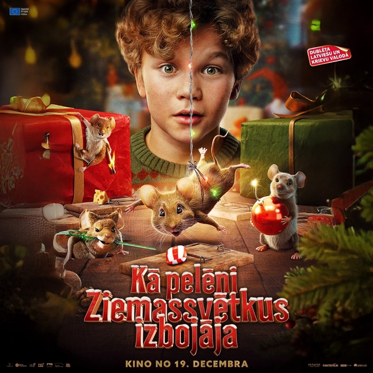 Izrādes "KINO/KĀ PELĒNI ZIEMASSVĒTKUS IZBOJĀJA" attels