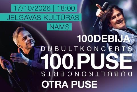 Image of the event "Dubultkoncerts 100.PUSE (Otra Puse & 100Debija)"