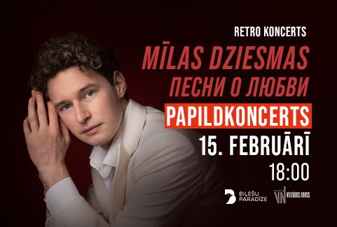 Izrādes "Dziesmas par mīlestību - Retro koncerts ar Ņikitu Osipovu" attels