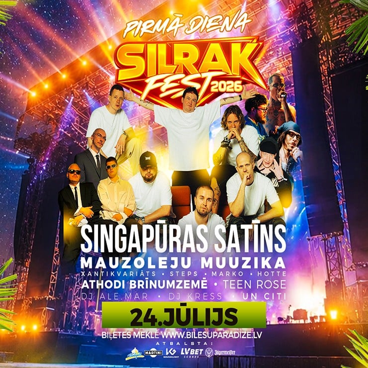 Image of the event "SILRAK FEST 2026 - PIRMĀS DIENAS BIĻETE"