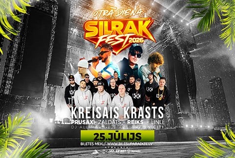 Изображение спектакля "SILRAK FEST 2026 - OTRĀS DIENAS BIĻETE"