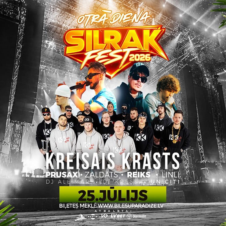 Изображение спектакля "SILRAK FEST 2026 - OTRĀS DIENAS BIĻETE"