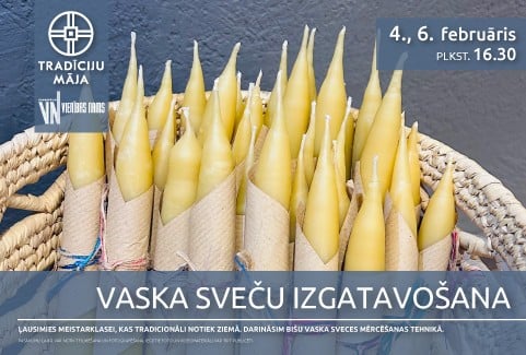 Izrādes "Vaska sveču izgatavošana | Meistarklase" attels