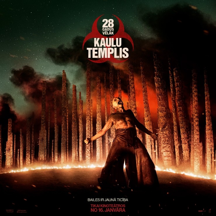 Izrādes "KINO/28 GADUS VĒLĀK: KAULU TEMPLIS" attels