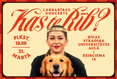 Izrādes "Labdarības koncerts "Kas te rīb?"" attels