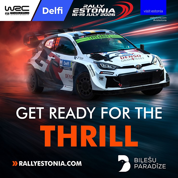 Izrādes "WRC Delfi Rally Estonia 2026" attels