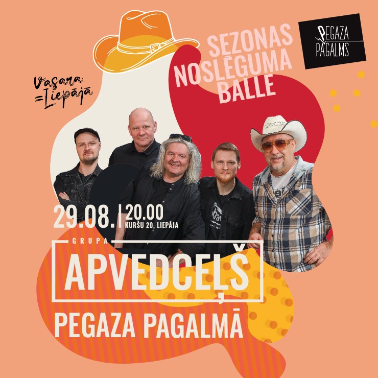 Izrādes "Vasaras noslēguma balle ar grupu APVEDCEĻŠ" attels