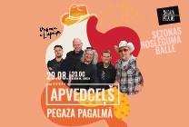 Meklēšanas rezultāta izrādes "Vasaras noslēguma balle ar grupu APVEDCEĻŠ" attels