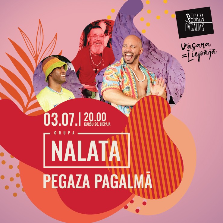 Izrādes "Grupa NALATA Pegaza Pagalmā" attels