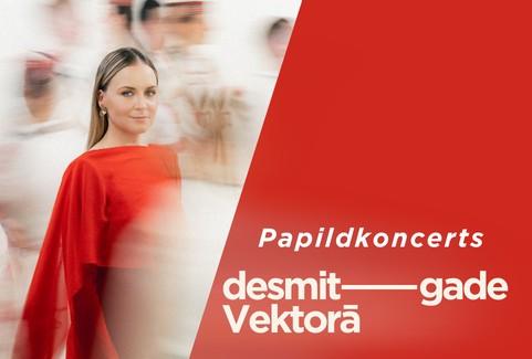 Izrādes "“Dagmāras Bārbales Desmitgade Vektorā”" attels