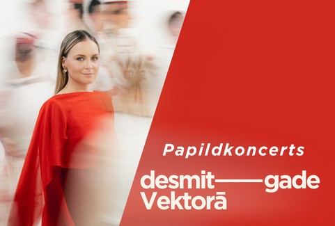 Izrādes "“Dagmāras Bārbales Desmitgade Vektorā”" attels