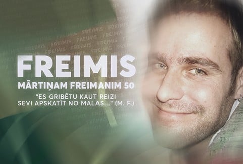 Izrādes "FREIMIS | Mārtiņam Freimanim 50" attels