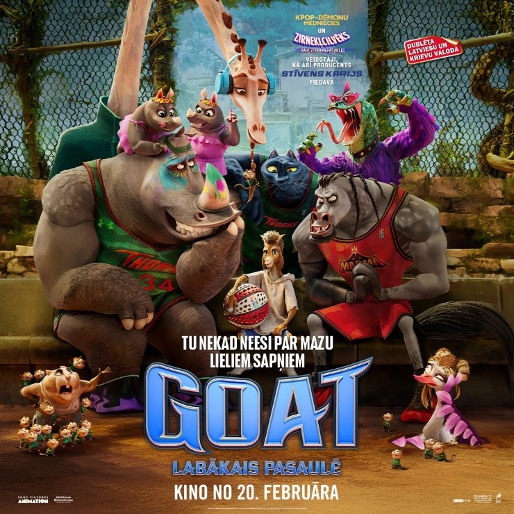 Izrādes "KINO/GOAT: LABĀKAIS PASAULĒ" attels