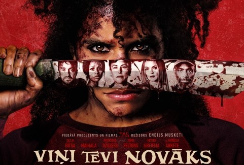 Izrādes "KINO/VIŅI TEVI NOVĀKS" attels