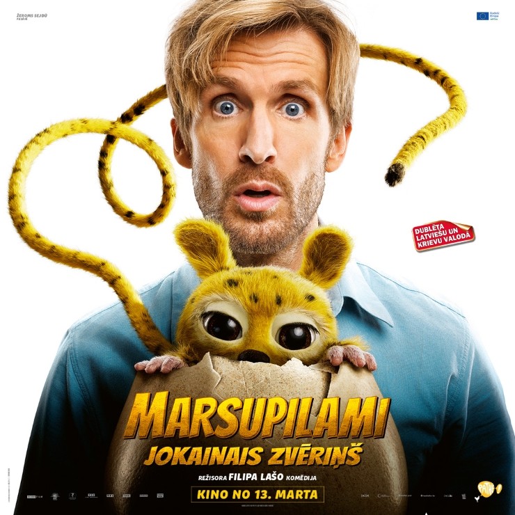 Izrādes "KINO/MARSUPILAMI: JOKAINAIS ZVĒRIŅŠ" attels