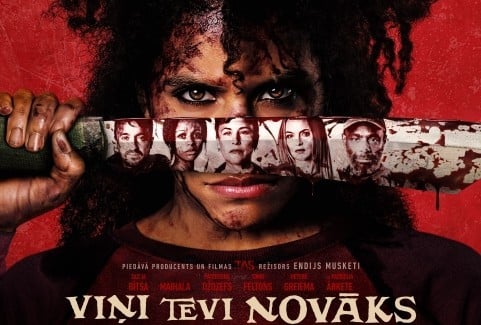 Izrādes "KINO/VIŅI TEVI NOVĀKS" attels