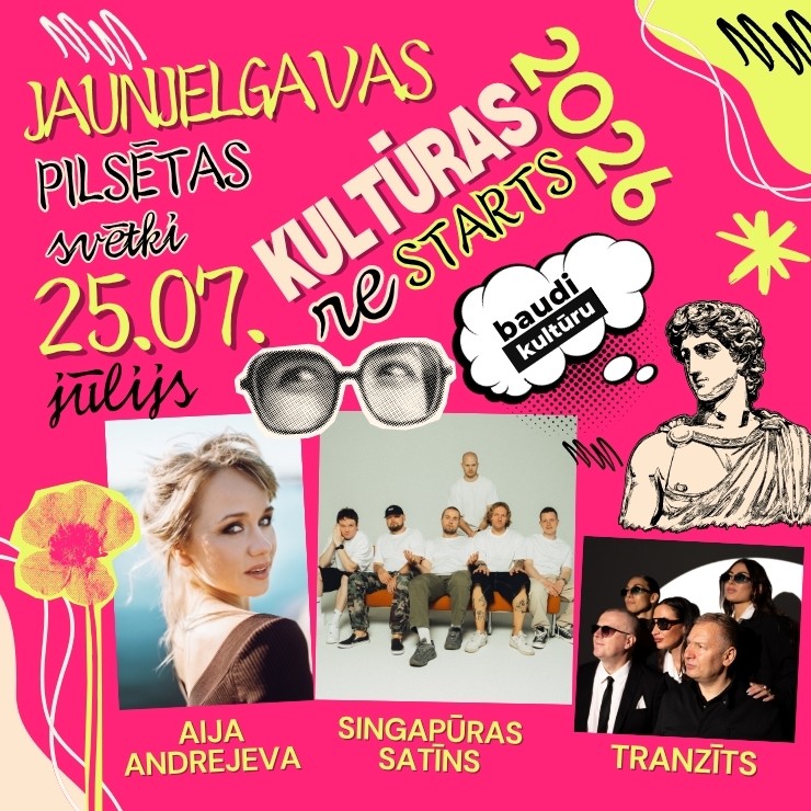 Image of the event "Jaunjelgavas pilsētas svētki KULTŪRAS reSTARTS"