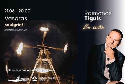 Izrādes "Raimonds Tiguls. Vasaras saulgrieži Jūrkalnē" attels