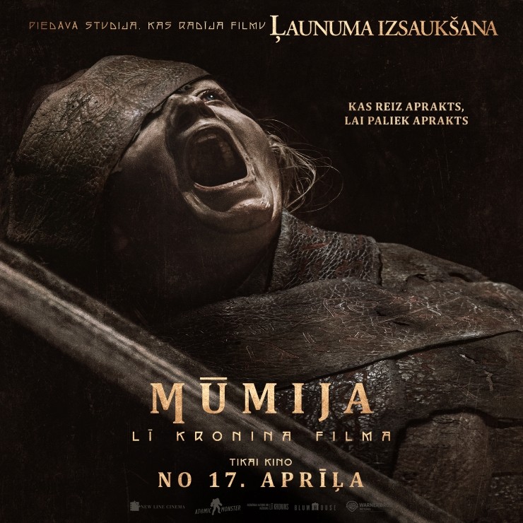 Izrādes "KINO/MŪMIJA. LĪ KRONINA FILMA" attels