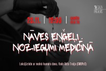 Meklēšanas rezultāta izrādes ""NĀVES EŅĢEĻI. Noziegumi medicīnā". Lekcijizrāde ar melnā humora devu" attels