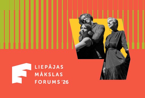 Izrādes "PIRMĀS SKAŅAS. SARAH NEUFELD, 
RICHARD REED PARRY & REBECCA FOON. LIEPĀJAS MĀKSLAS FORUMS 2026" attels