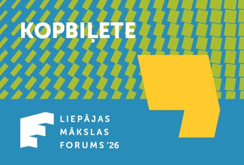 Izrādes "KOPBIĻETE. LIEPĀJAS MĀKSLAS FORUMS 2026" attels