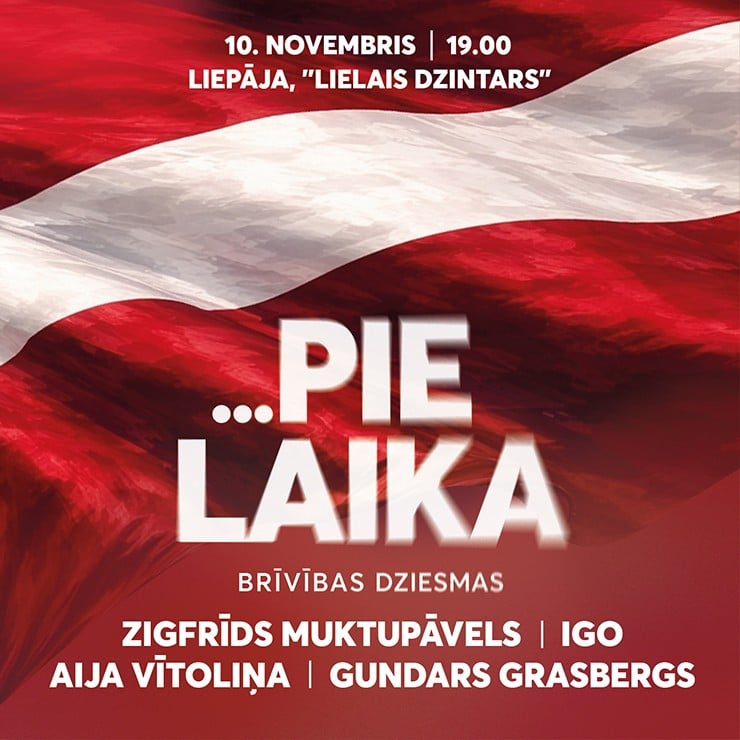 Izrādes "...PIE LAIKA | brīvības dziesmas" attels