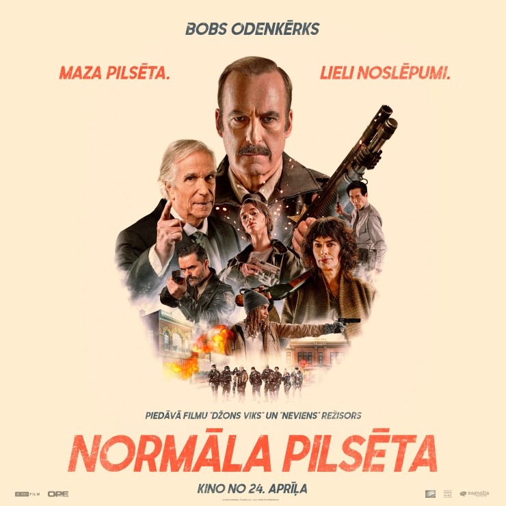 Izrādes "KINO/NORMĀLA PILSĒTA" attels