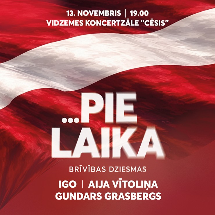 Izrādes "...PIE LAIKA | brīvības dziesmas" attels