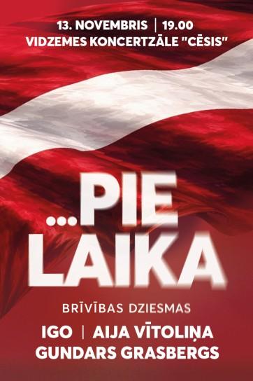Meklēšanas rezultāta izrādes "...PIE LAIKA | brīvības dziesmas" attels