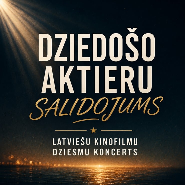 Image of the event "Dziedošo aktieru salidojums | Latvijas kinofilmu dziesmu koncerts"