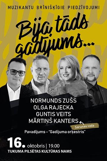 Meklēšanas rezultāta izrādes "BIJA TĀDS GADĪJUMS... | muzikantu brīnišķīgie piedzīvojumi" attels