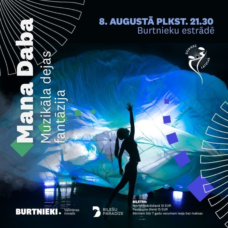Izrādes "Muzikāla dejas fantāzija "Mana Daba"" attels
