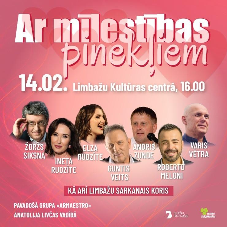 Image of the event "Koncerts “Ar mīlestības pinekļiem”"