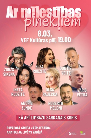 Изображение мероприятия "Koncerts “Ar mīlestības pinekļiem”" из результатов поиска