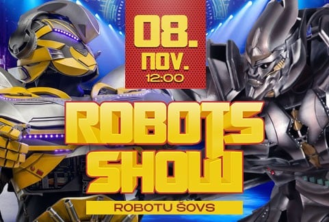 Image of the event "Robotu šovs – Glābšanas misija"