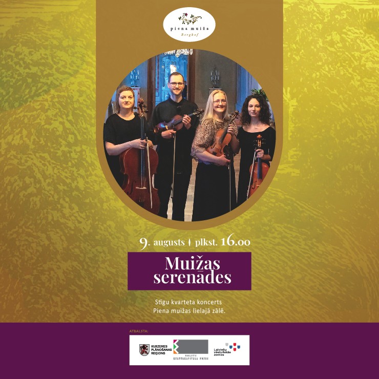 Izrādes "Muižas serenādes" attels