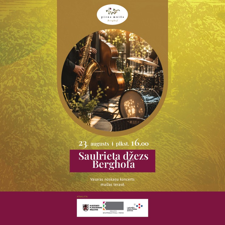 Izrādes "Saulrieta džezs Berghofā" attels