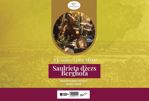 Izrādes "Saulrieta džezs Berghofā" attels